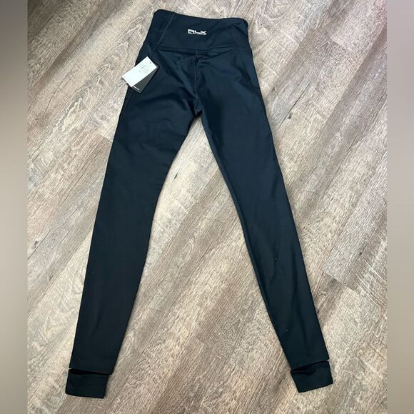 RLX Ralph Lauren Black Stirrup Stretch Leggings w/ Stash Pocket - XS - Picture 3 of 11